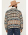 Image #4 - Wrangler Men's Southwestern Print Sherpa Lined Trucker Jacket, Tan, hi-res