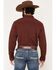 Image #4 - Kimes Ranch Men's Linville Coolmax&reg; Long Sleeve Button-Down Performance Western Shirt, Burgundy, hi-res
