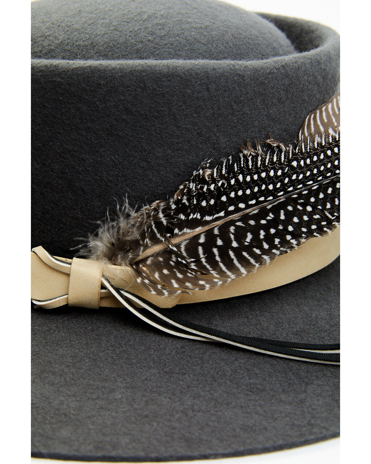 Image #2 - Shyanne Women's Telescope Felt Western Fashion Hat, Grey, hi-res