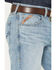 Image #2 - Ariat Men's M5 Randy Light Wash Straight Denim Jeans, Light Wash, hi-res
