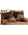 Image #2 - HiEnd Accents Barbed Wire Embroidery Bed In A Bag Set - Twin Size, Dark Brown, hi-res