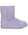 Image #2 - Bearpaw Girls' Elle Casual Boots - Round Toe, Purple, hi-res