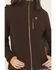 Image #2 - Cinch Women's Bonded Concealed Carry Softshell Jacket, Brown, hi-res