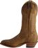 Image #3 - Boulet Men's Western Boots - Round Toe, Amber Brn, hi-res