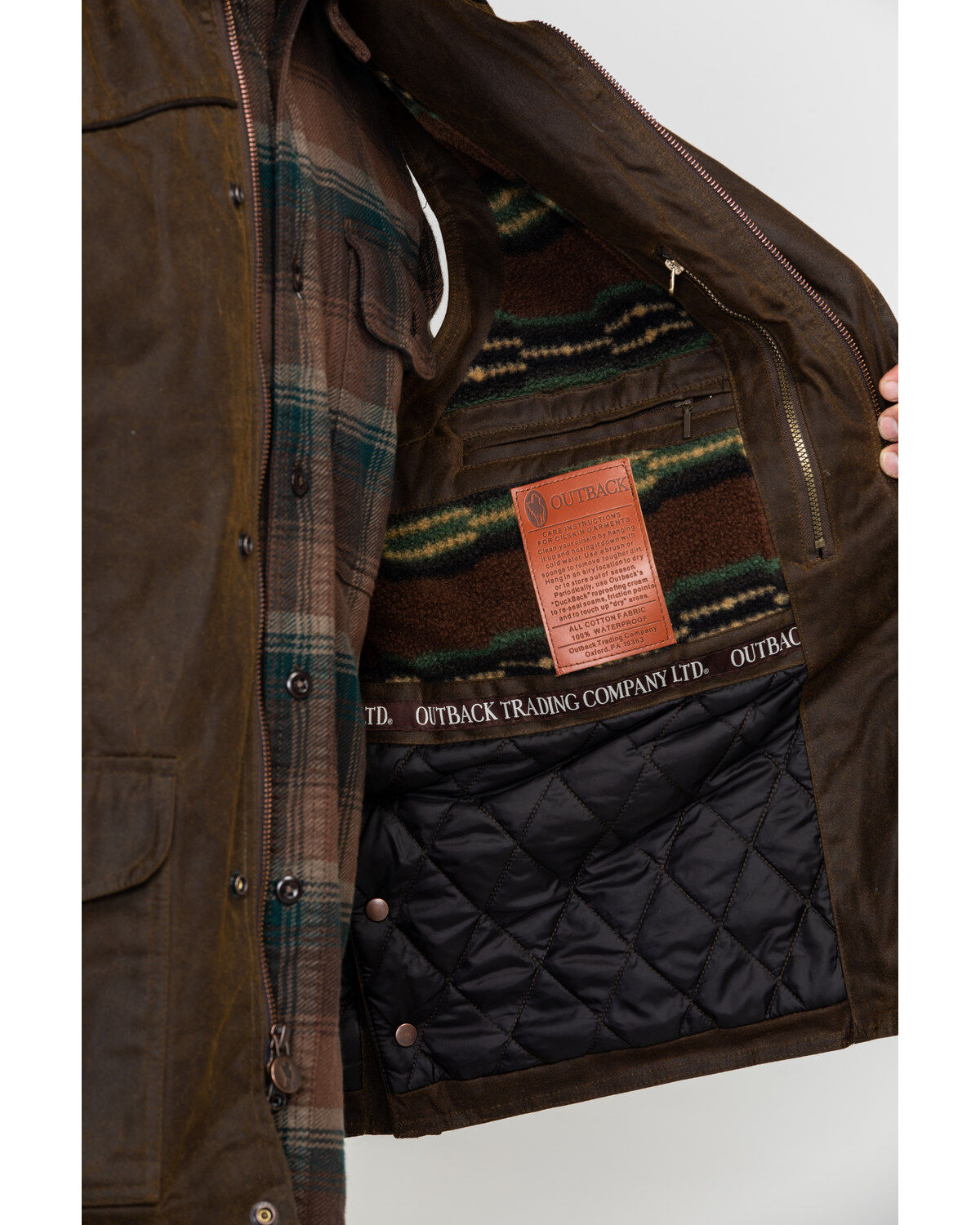 Image #6 - Outback Trading Co. Men's Magnum Vest, Bronze, hi-res