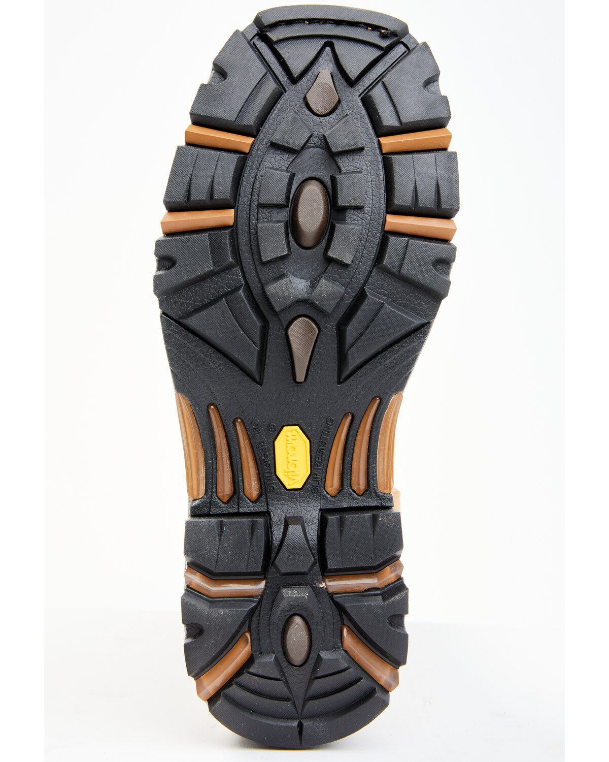 Image #7 - Cody James Men's Decimator ASE7 Western Work Boots - Soft Toe, Brown, hi-res