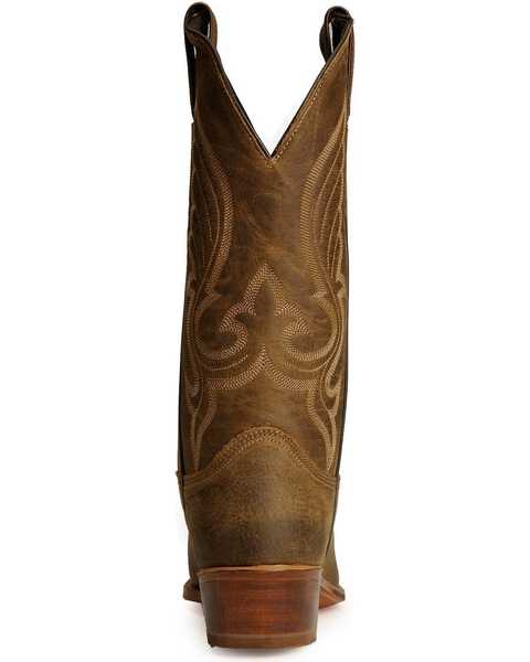 Image #7 - Abilene Men's 12" Longhorn Western Boots, Distressed, hi-res