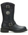 Image #2 - Harley Davidson Men's Classic Cruise Tall Motorcycle Boots - Round Toe, Black, hi-res