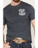 Cowboy Hardware Men's Outlaw Whiskey Short Sleeve Graphic T-Shirt, Heather Grey, hi-res