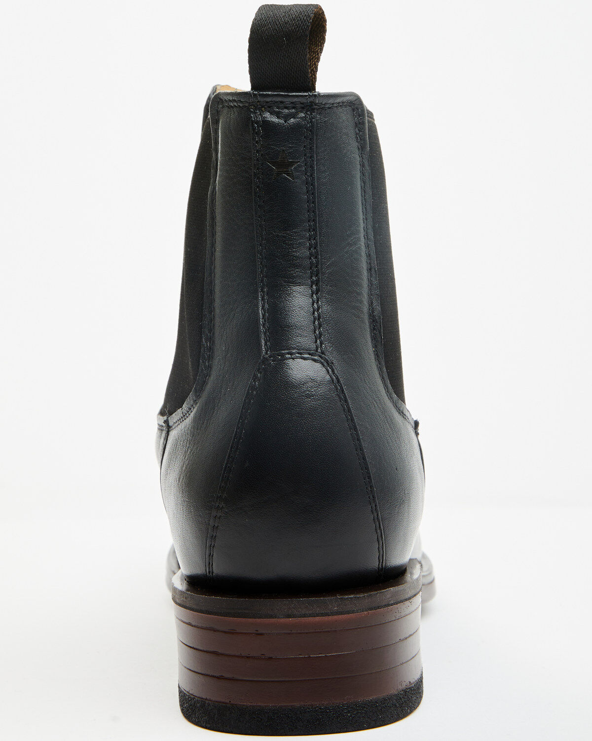 Image #5 - Cody James Men's Scout Chelsea Boots - Round Toe, Black/red, hi-res