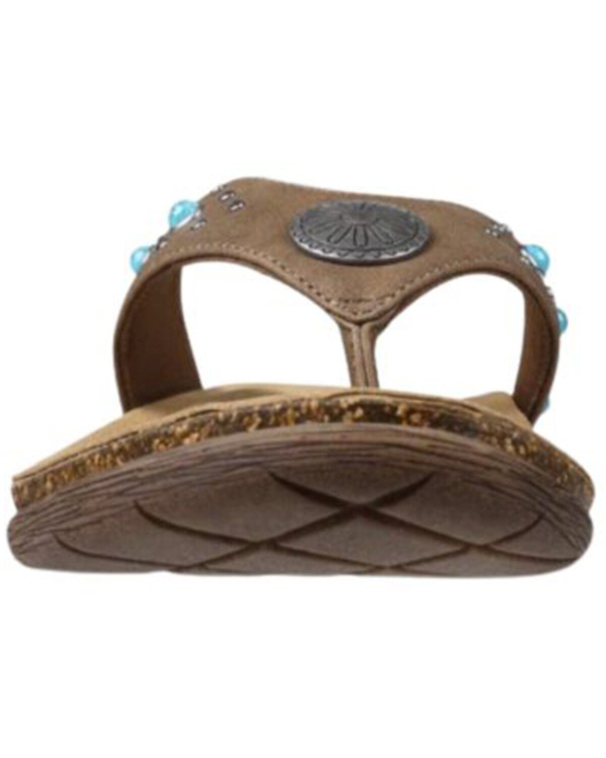 Image #4 - Mykos Women's Jovie Thong Sandals, Brown, hi-res
