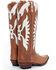 Ranch Road Boots Women's Scarlett Firebird Tall Western Boots - Snip Toe, Tan, hi-res