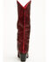 Image #4 - Azalea Wang Women's Driven Tall Western Boots - Snip Toe, Red, hi-res
