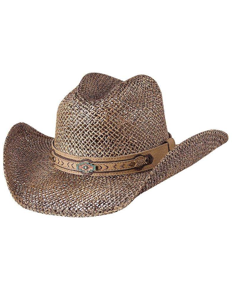 straw hat bronze statues