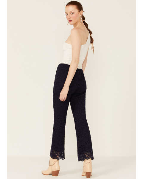 Free People Women's Disco Wild Laces Pull On Flare Pants