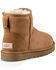 UGG Women's Classic Mini II Lined Short Suede Boots - Round Toe, Chestnut, hi-res