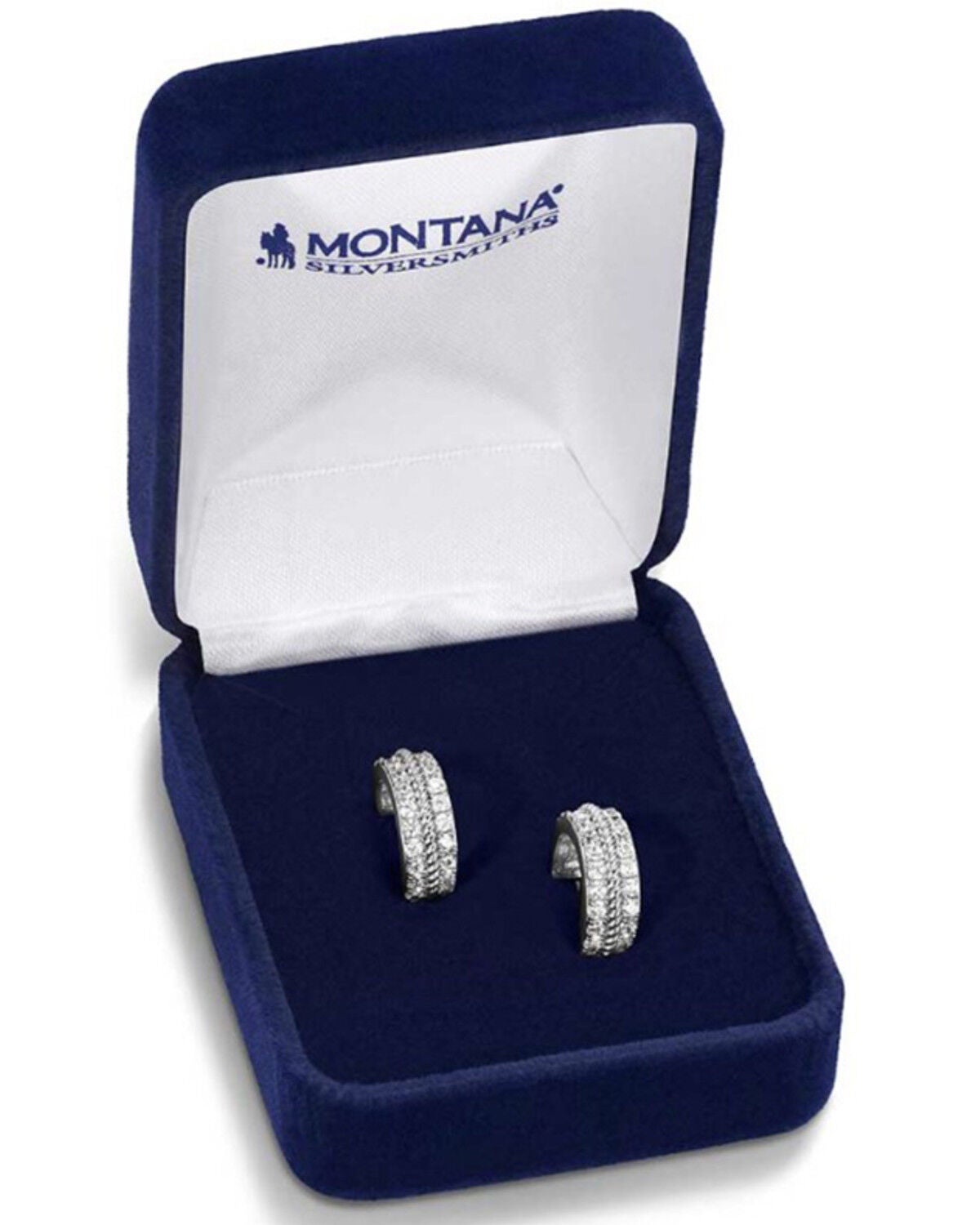 Image #3 - Montana Silversmith Women's Starlight Stillwater Earrings, Silver, hi-res