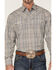 Image #3 - Stetson Men's Smoke Plaid Long Sleeve Snap Western Shirt, , hi-res