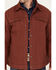 Justin Men's Umber Jackson Shirt Jacket, Rust Copper, hi-res