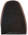 Image #6 - Smoky Mountain Men's Santa Fe Performance Western Boots - Square Toe, Black, hi-res