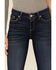 Sailey Women's Dark Wash Bootcut Jeans, Blue, hi-res