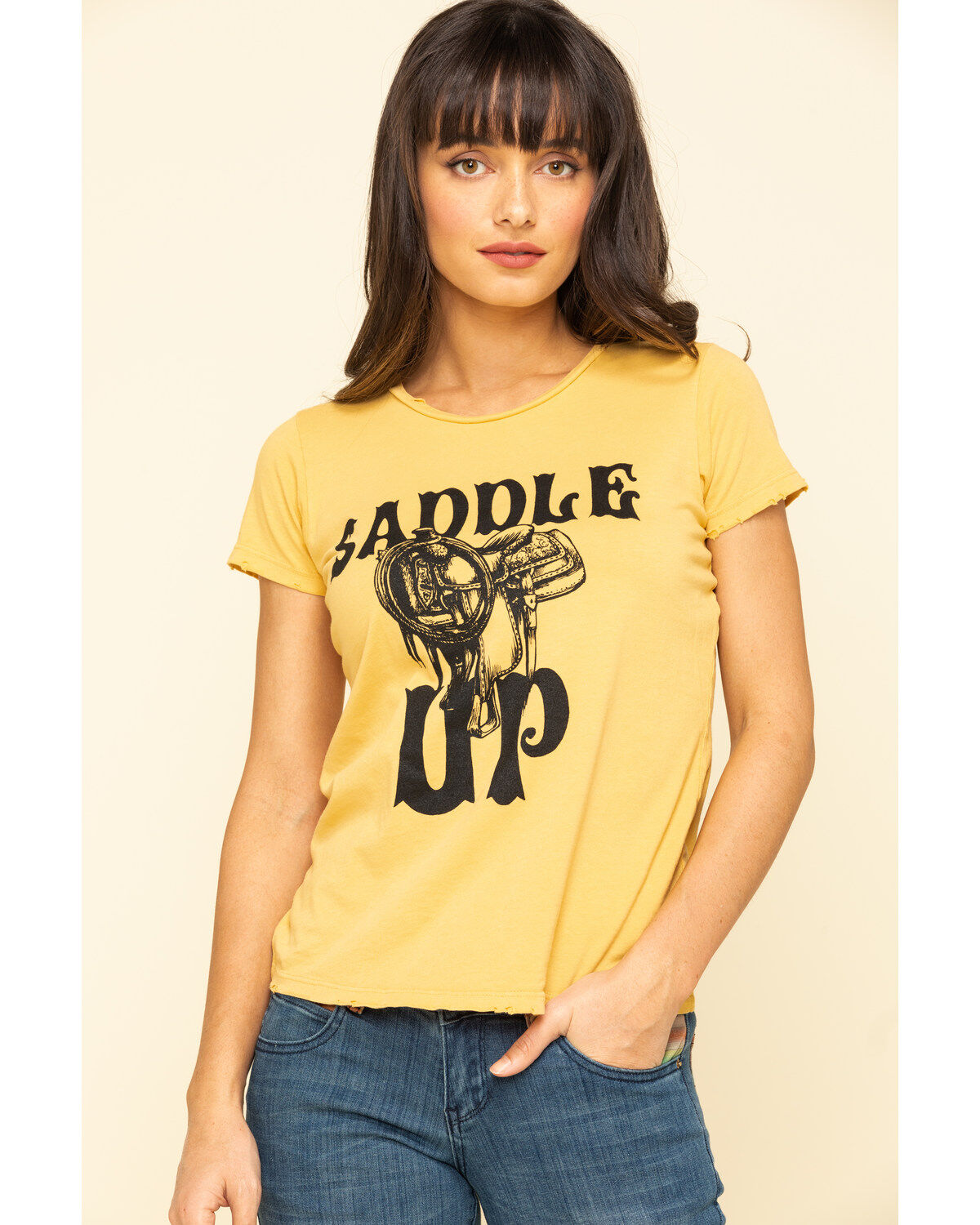 Image #1 - Bandit Brand Women's Saddle Up Graphic Tee, , hi-res
