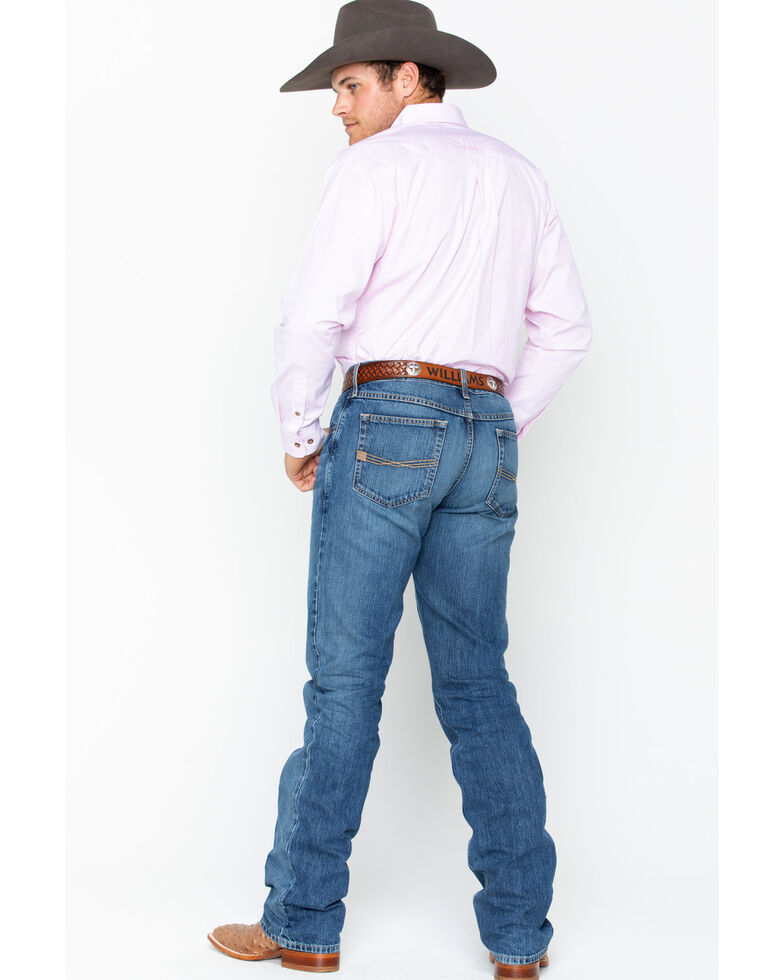 Ariat Men S Pink Striped Long Sleeve Western Shirt Boot Barn
