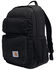 Image #1 - Carhartt 27L Single Compartment Backpack, Black, hi-res