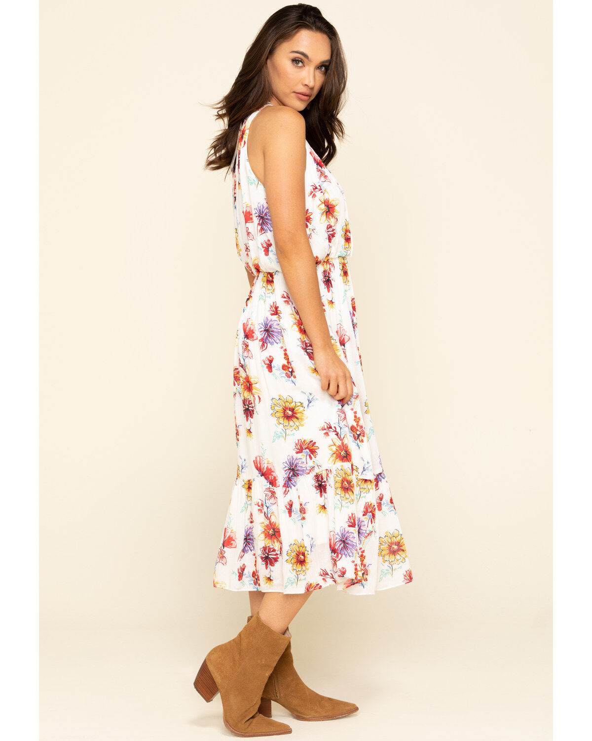 Image #3 - Stetson Women's Floral Prairie Dress, , hi-res