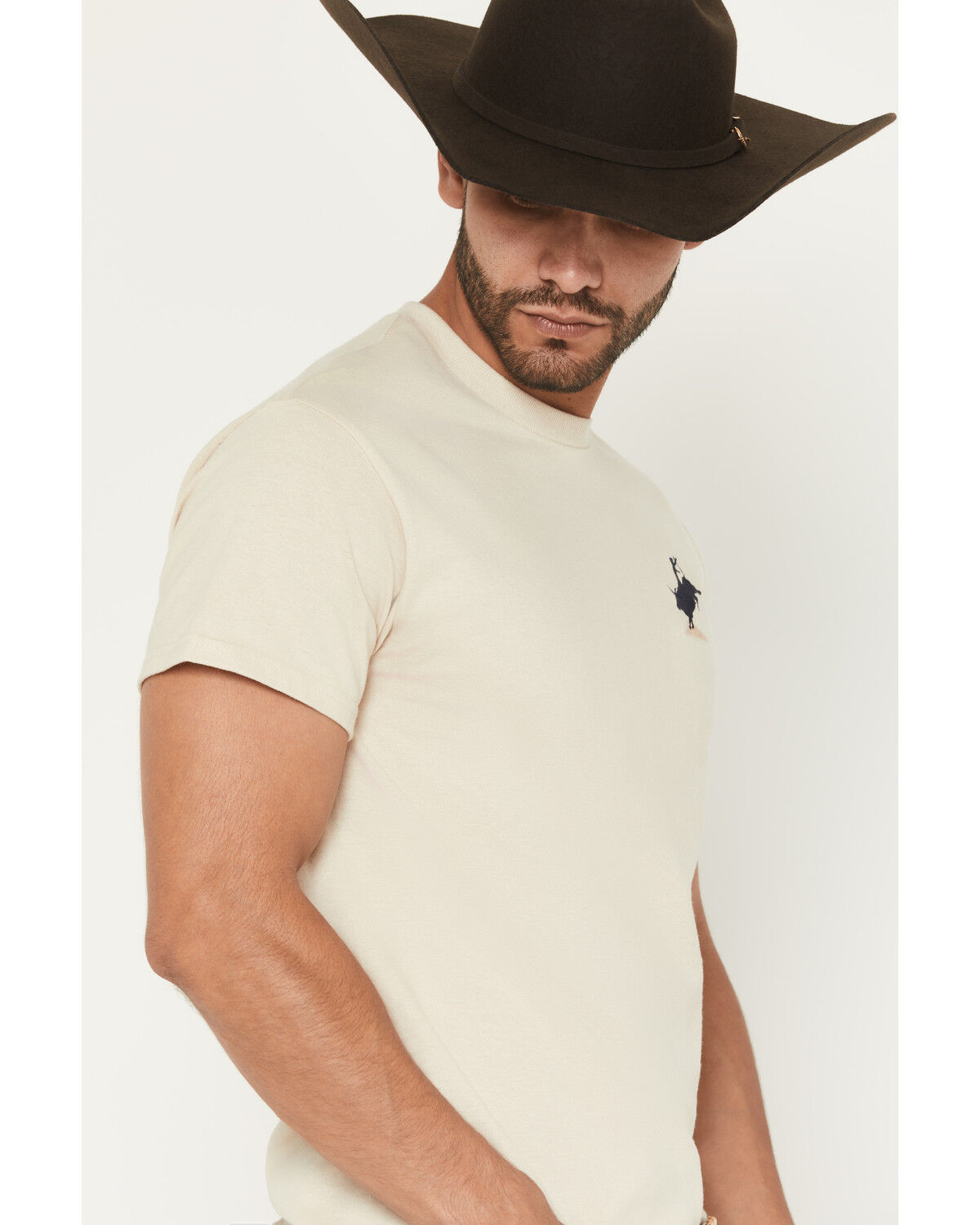 Riot Society Men's Bucking Bull Short Sleeve Graphic T-Shirt