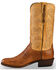 Image #3 - Lucchese Men's Handmade Light Brown Nathan Smooth Ostrich Boots - Medium Toe , , hi-res