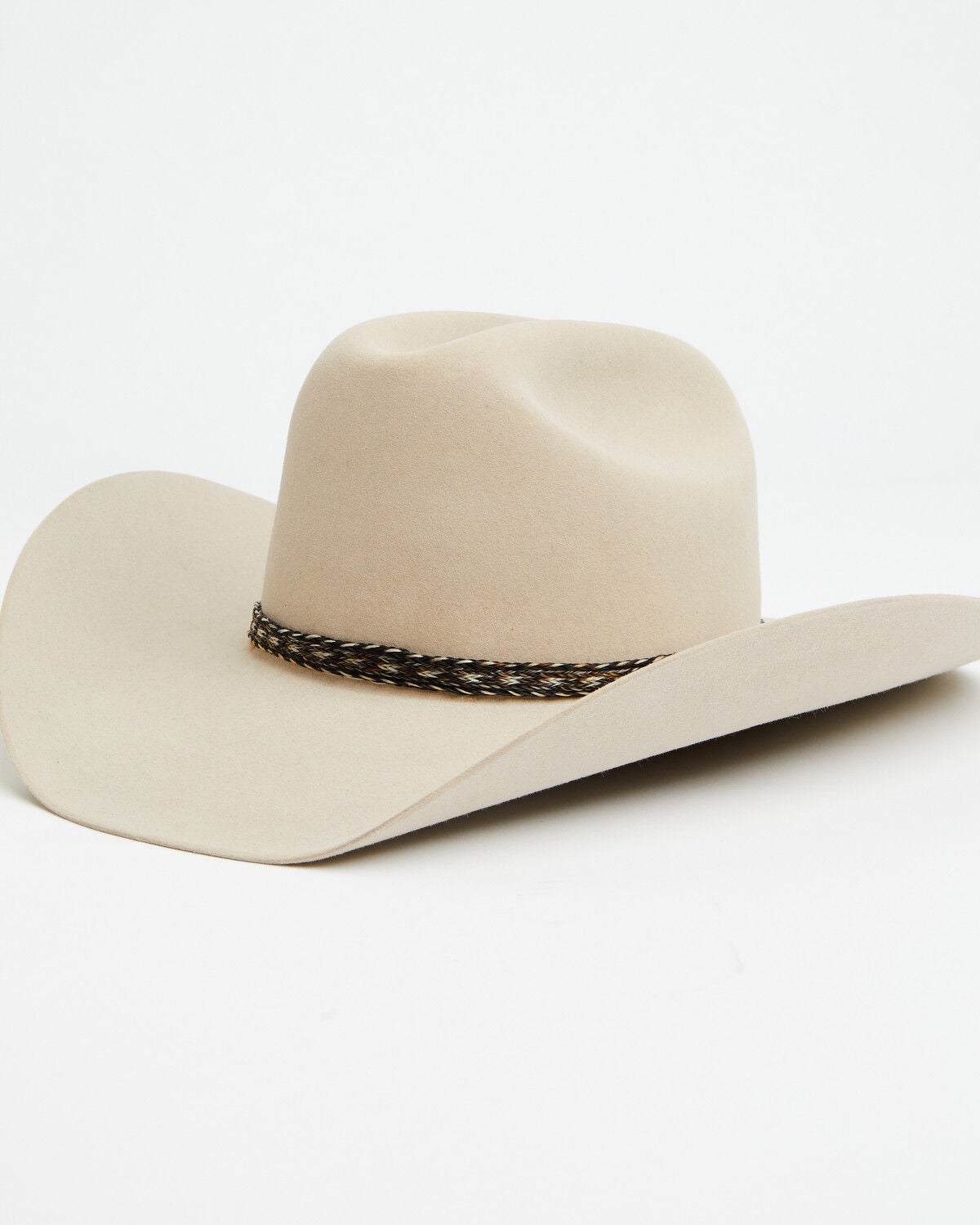 Colorado Horsehair No Tassel Horsehair Hatband, Natural, hi-res