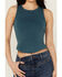 Image #3 - Idyllwind Women's Ribbed Studded Tank, Indigo, hi-res