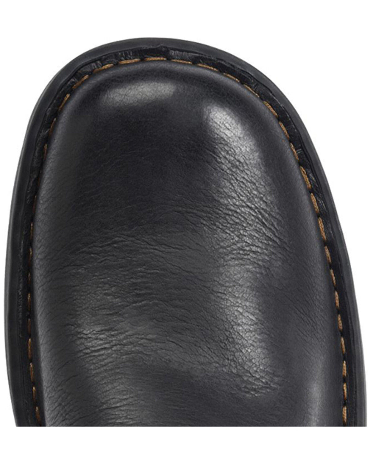Image #6 - Born Men's Hemlock Chelsea Boots - Broad Square Toe, Black, hi-res