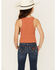 Image #4 - Fornia Girls' High Neck Tank Top, Rust Copper, hi-res