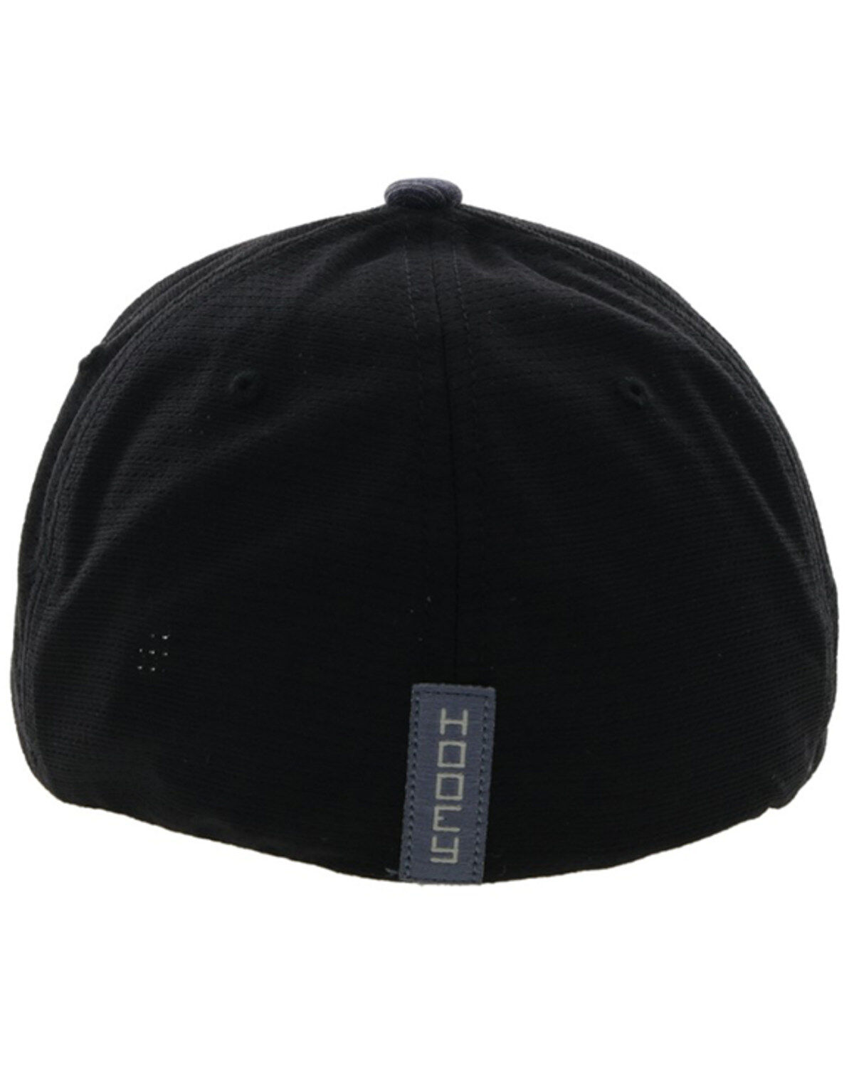Image #2 - Hooey Men's Embroidered Logo FlexFit Trucker Cap, Navy, hi-res