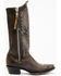 Idyllwind Women's Latigo Side Zip Distressed Tall Western Boot - Snip Toe, Brown, hi-res
