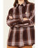 Image #3 - Carhartt Women's Loose Fit Twill Shacket, Lavender, hi-res