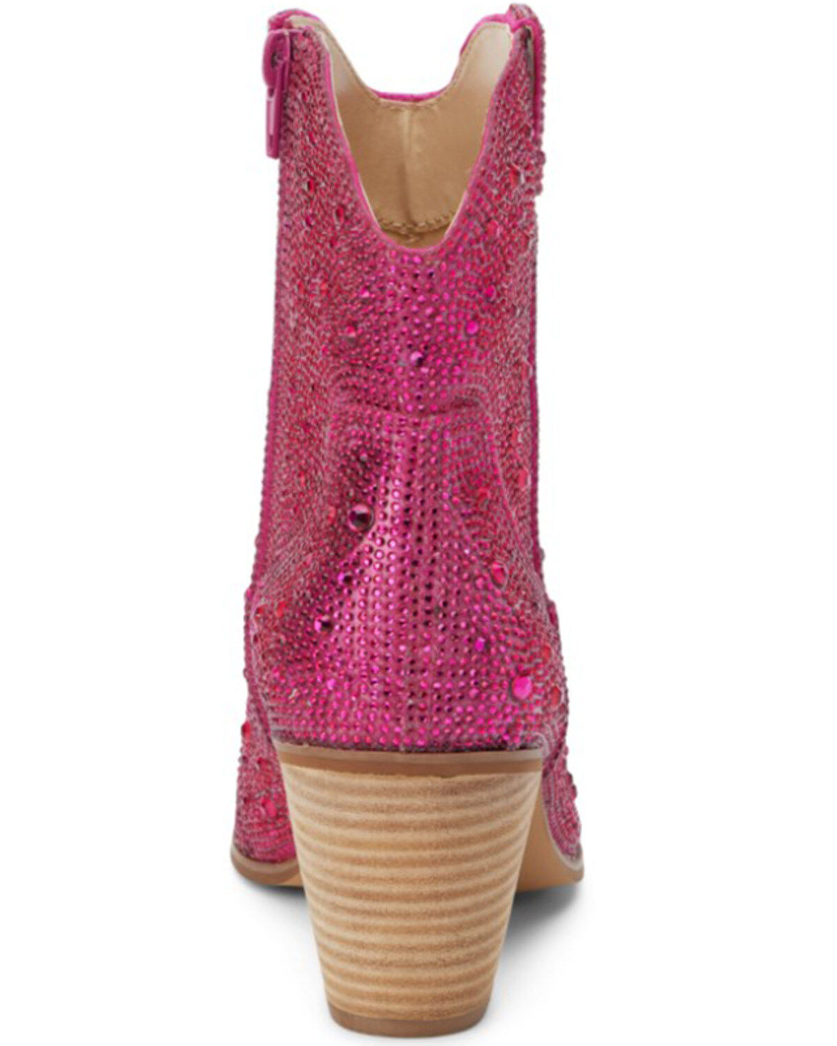 Image #5 - Matisse Women's Harlow Western Fashion Booties - Snip Toe, Hot Pink, hi-res