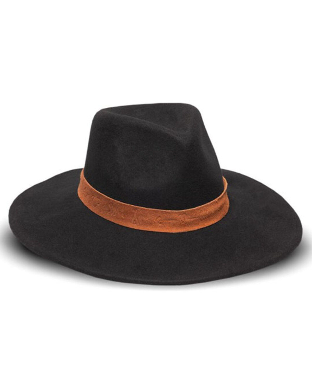 Image #1 - Nikki Beach Women's Breanna Felt Western Fashion Hat, , hi-res