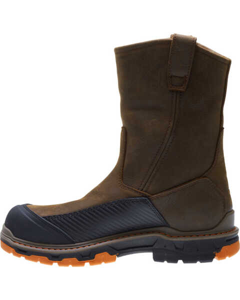 Image #3 - Wolverine Men's Overpass CarbonMAX Waterproof Wellington Boots - Composite Toe, Brown, hi-res