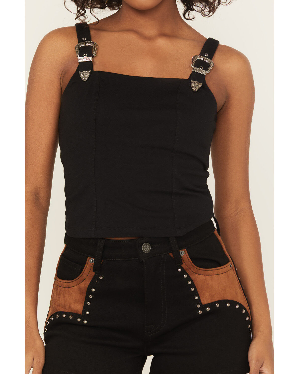 Product Name:  Rock & Roll Denim Women's Buckle Tank Top