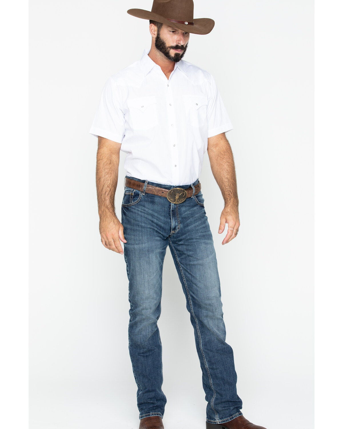 Tone On Tone Western Shirt | Boot Barn