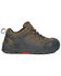 Image #2 - Hoss Men's Eric Low Lace-Up Work Shoes - Aluminum Toe, Brown, hi-res