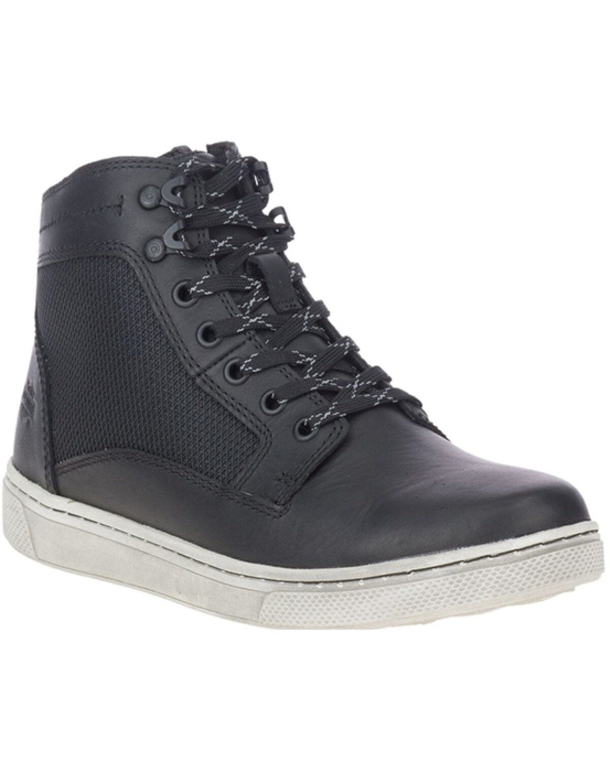 Harley Davidson Men's Dixon Moto Boots, Black, hi-res