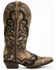 Image #2 - Laredo Women's Skyla Floral Studded Western Performance Boots - Snip Toe, Dark Brown, hi-res