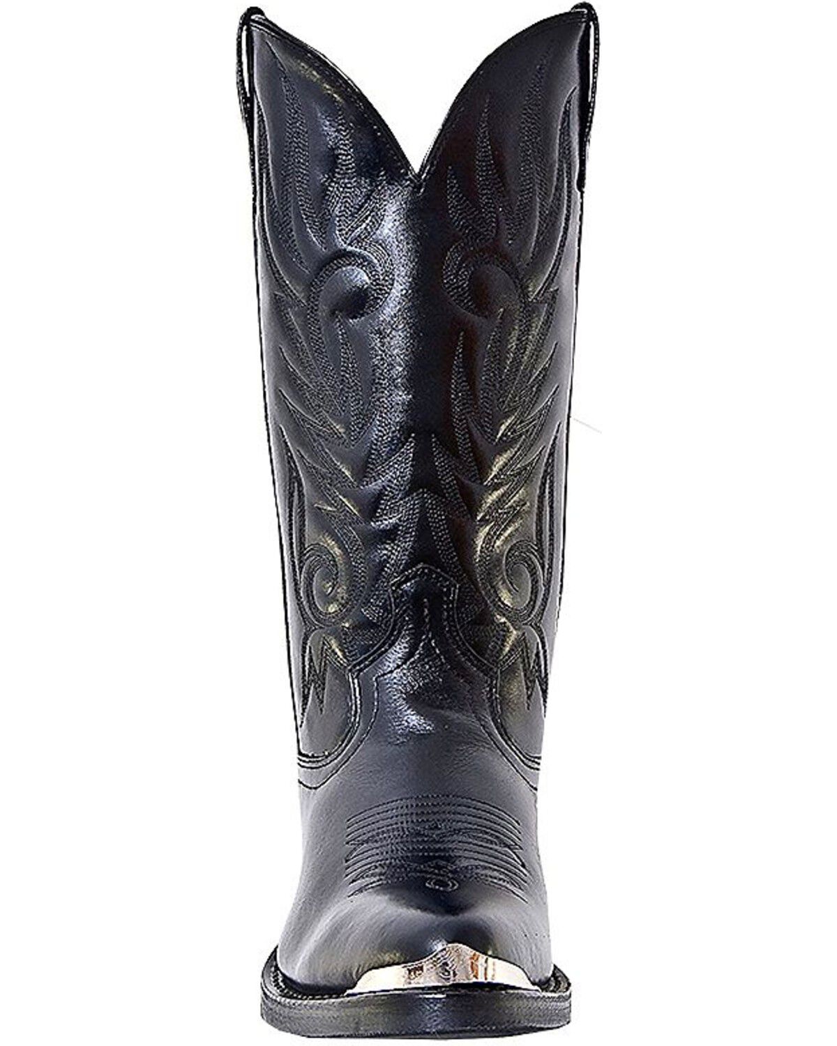 Image #5 - Laredo Men's McComb Western Boots - Round Toe, Black, hi-res