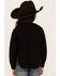 Image #4 - Cotton & Rye Girls' Boot Applique Round Bottom Sweater, Black, hi-res