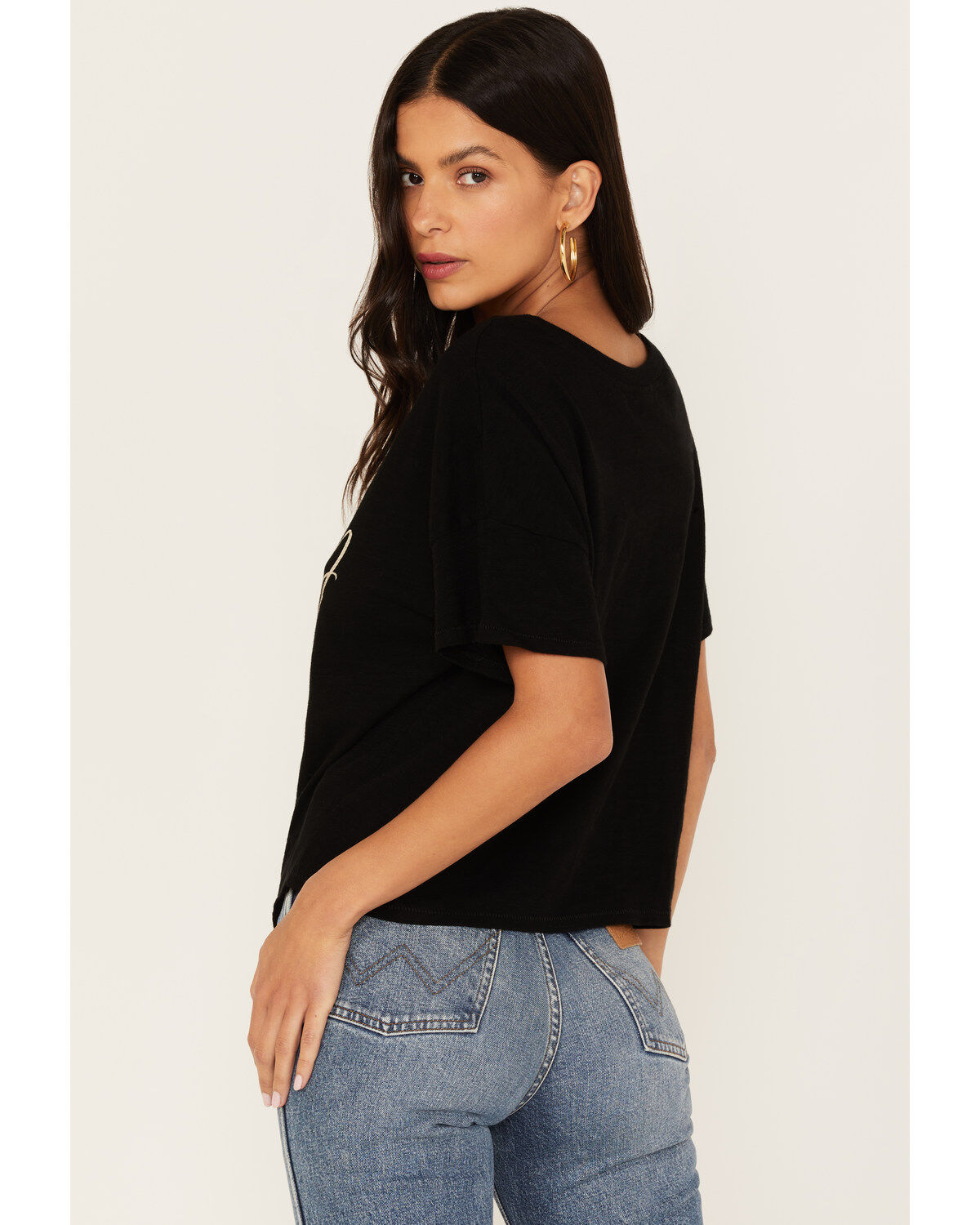 Image #4 - Shyanne Women's Just Add Whiskey Graphic Short Sleeve Tee, Black, hi-res