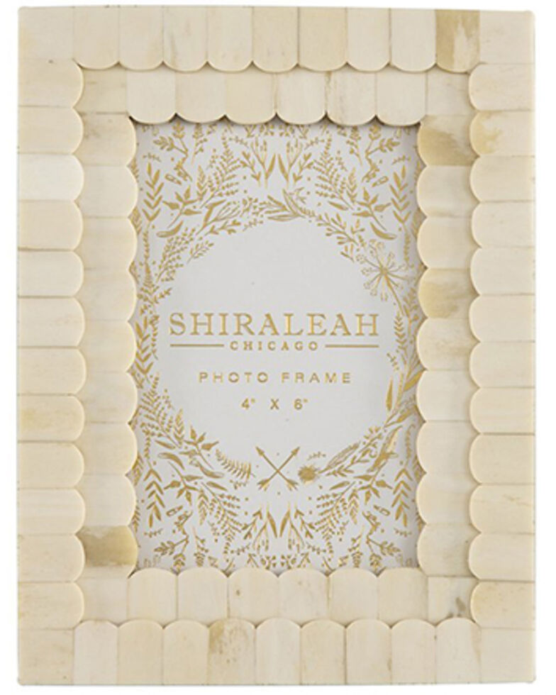 Shiraleah Mansour Scalloped Picture Frame, Ivory, hi-res